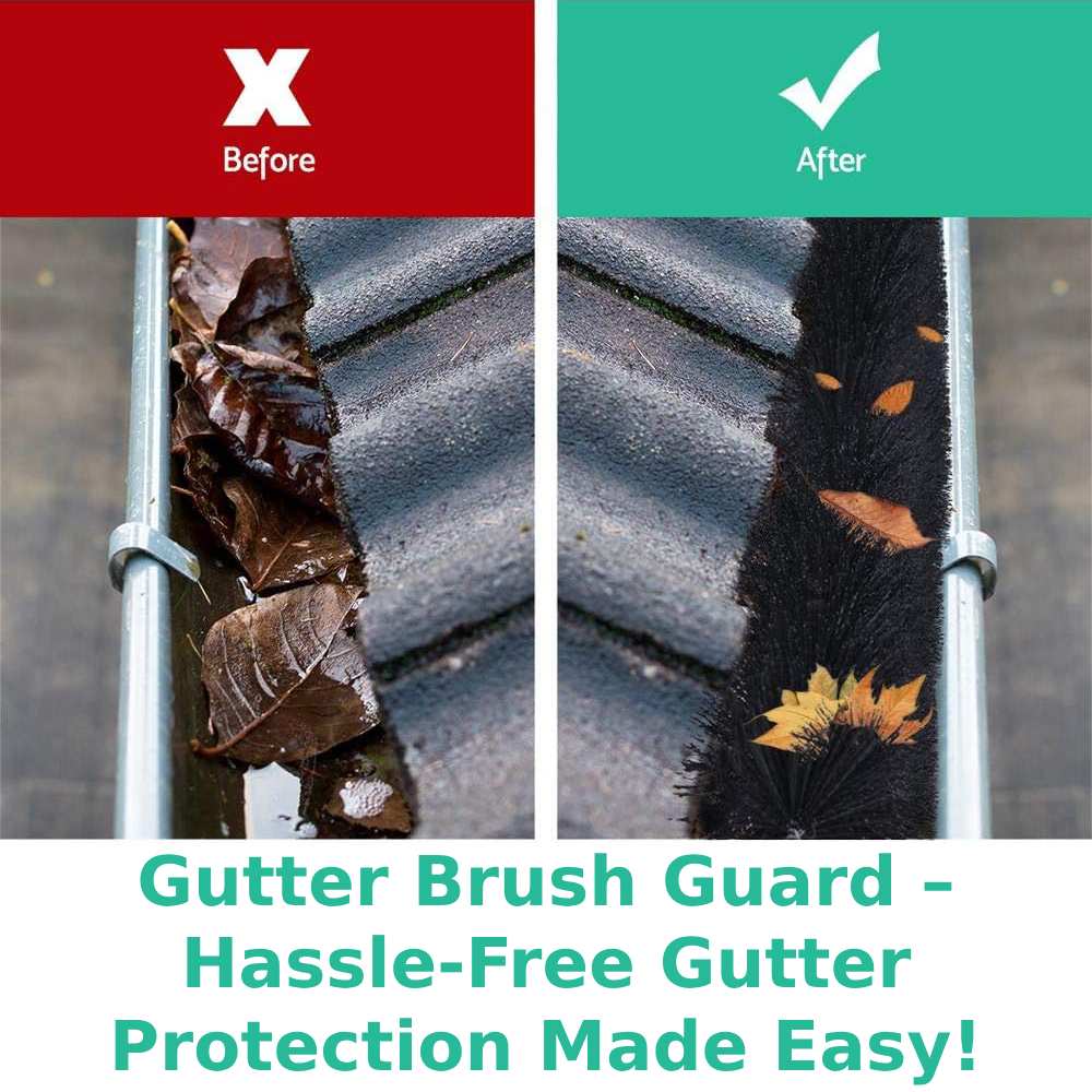Gutter Brush Guard