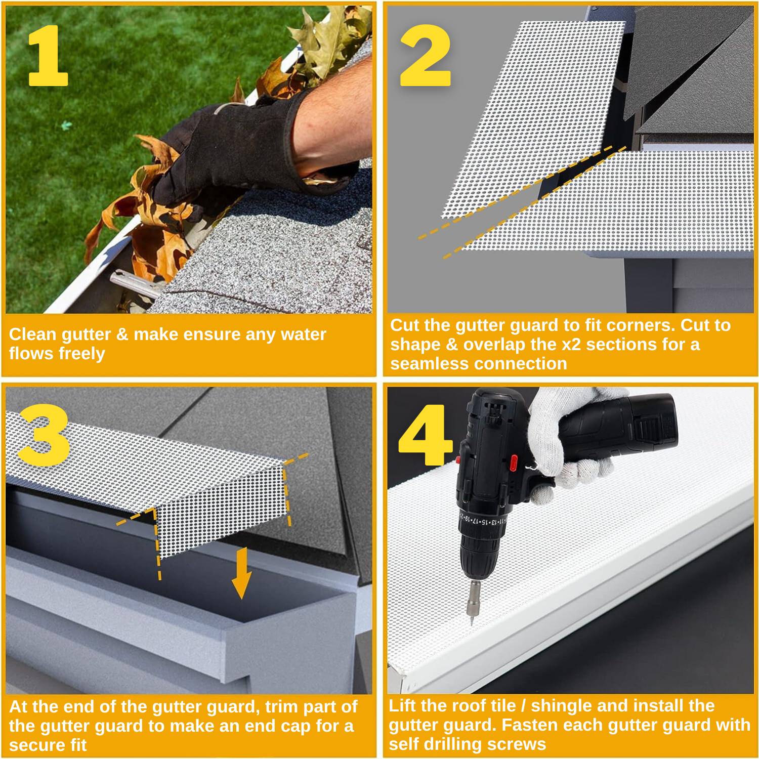 Rain Gutter Guards: image 5